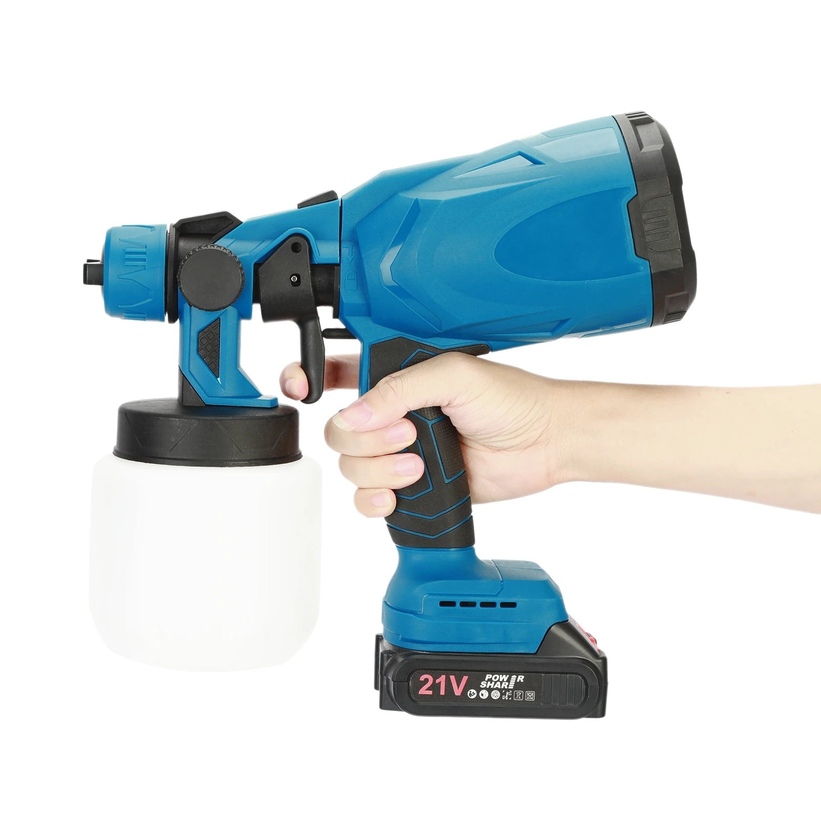 Electric Paint Sprayer with 2 Rechargeable batteries