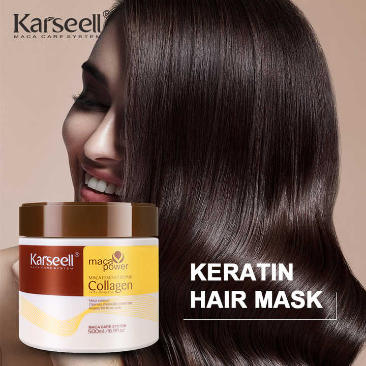Karseell Collagen Keratin Hair Mask! Best For Hair Straighten! 100% Original