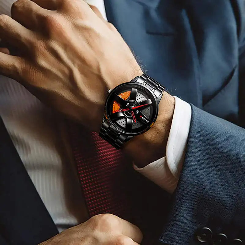 Car Wheel Watch